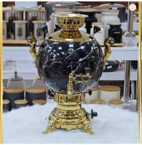 قیمت فروش ارزان سماور آتیلا ۶ لیتری گازی مدل عدسی